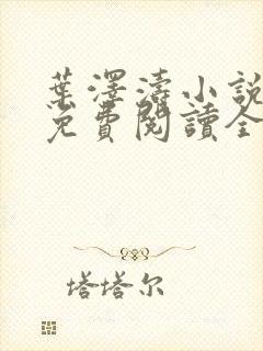 叶泽涛小说全文免费阅读全文