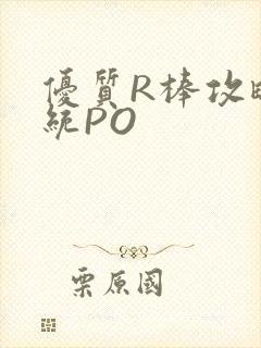 优质R棒攻略系统PO
