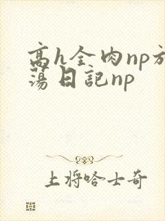 高h全肉np放荡日记np