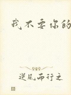 我不要你的承诺