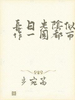 长日光阴似箭乱作一团都市言情