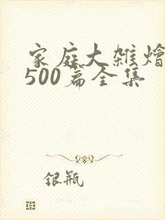 家庭大杂烩小说500篇全集