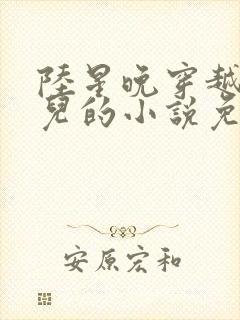 陆星晚穿越成婴儿的小说免费阅读全文