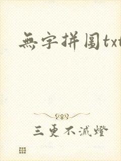 无字拼图txt
