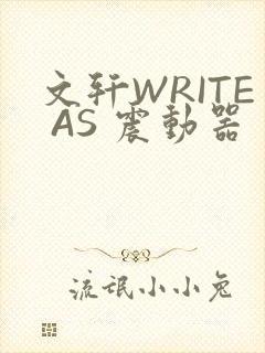 文轩WRITE AS 震动器