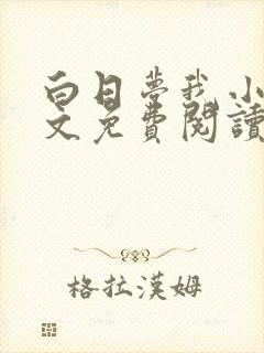 白日梦我小说全文免费阅读