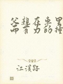 父亲在车里缓慢而有力的撞着