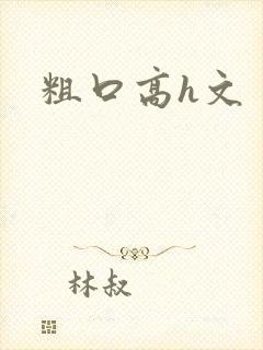 粗口高h文