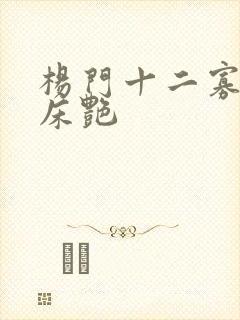 杨门十二寡妇肉床艳