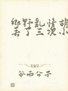 乡野乱情胡秀英丢了三次小说