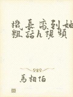 机长脔到她哭h粗话h视频