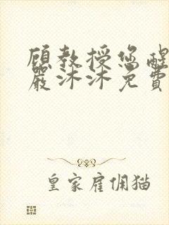 顾教授您醒了吗严沐沐免费阅读全文小说