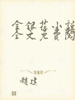 金银花小说在线全文免费阅读