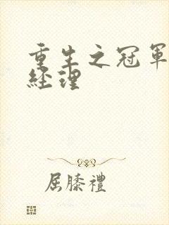 重生之冠军篮球经理