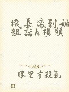 机长脔到她哭h粗话h视频