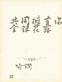 共同拥有你by金银花露