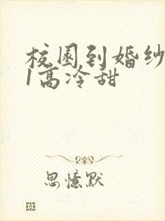 校园到婚纱1V1高冷甜