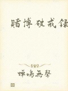 赌博破戒录