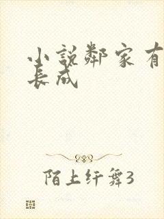 小说邻家有女初长成