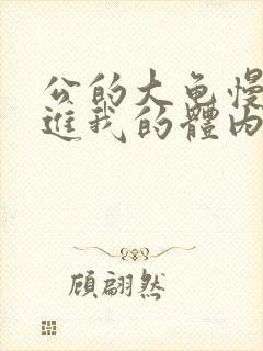 公的大龟慢慢挺进我的体内视频