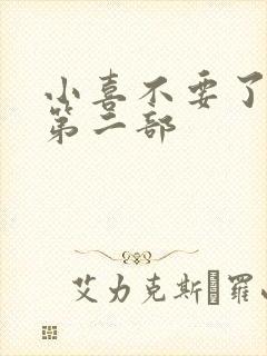 小喜不要了好大第二部