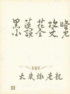 黑莲花攻略手册小说全文免费阅读笔趣阁