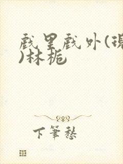 戏里戏外(现场)林栀