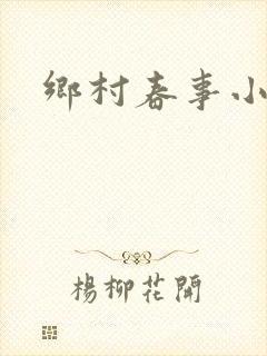 乡村春事小说