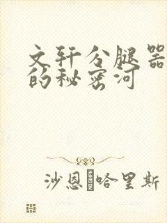 文轩分腿器河马的秘密河