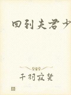 回到夫君少年时