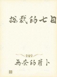 总裁的七日恋人