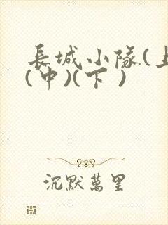 长城小队(上)(中)(下 )