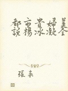 都市贵妇美腿小说杨冰凝全文阅读
