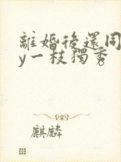 离婚后还同居by一枝独秀