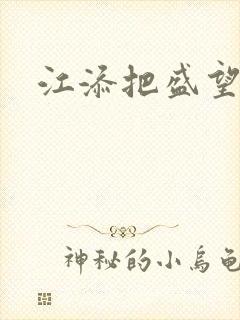 江添把盛望顶哭