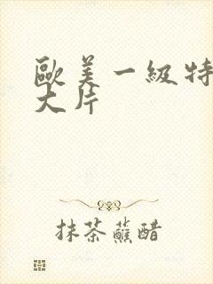 欧美一级特黄a大片