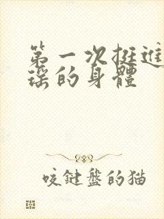 第一次挺进苏雨瑶的身体