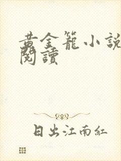 黄金笼小说免费阅读