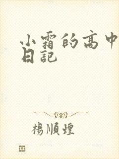 小霜的高中成长日记
