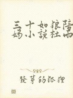 三十如狼陪读妈妈小说杜雨馨