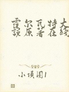 霍尔瓦特大街小说原著在线阅读