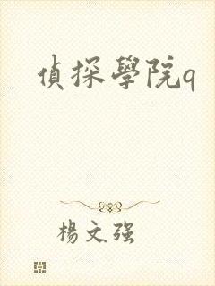 侦探学院q