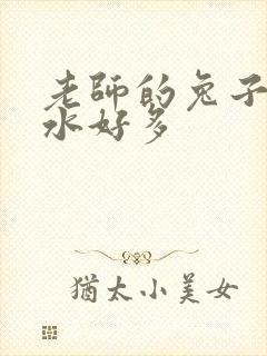 老师的兔子好软水好多