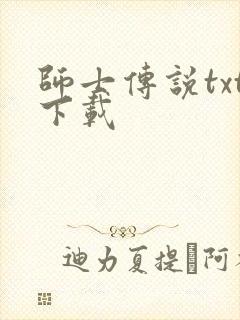师士传说txt下载