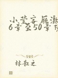 小莹客厅激情46章至50章视