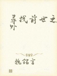 寻找前世之旅番外