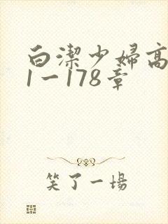 白洁少妇高义第1一178章