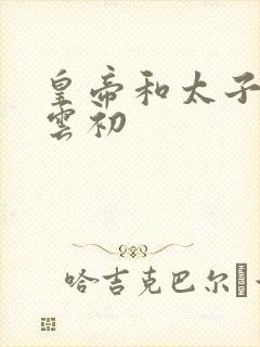 皇帝和太子妃h云初