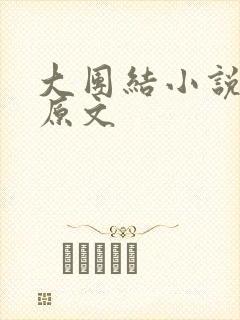 大团结小说阅读原文