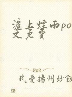 沪上烟雨po全文免费